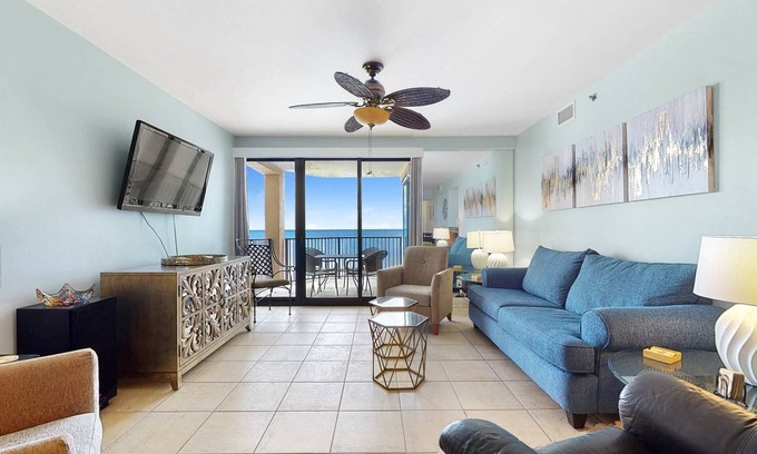 Orange Beach East Condo | Broadmoor 602 ~ Outdoor Pool, Hot Tub, Sauna, Tennis + $400 in FREE Activities Daily ~ Zoo + More