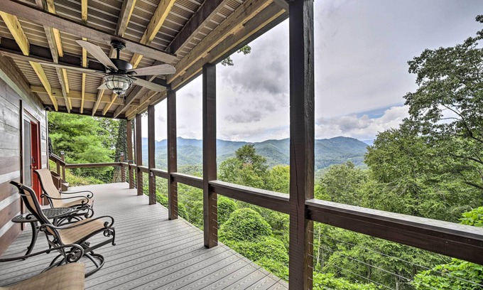 Bryson City Cabin | Bryson City Cabin w/Hot Tub ~ 10 Mi to Dtwn!