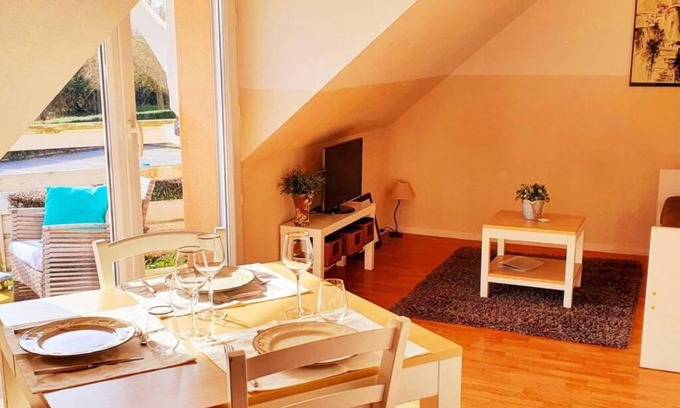 Boulleville Apartment | Bulle d'évasion Aux portes de Honfleur - Piscine couverte