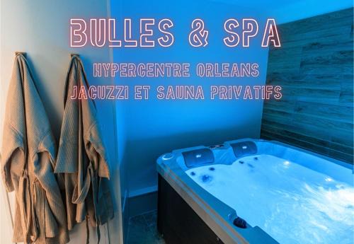 Bourgogne Apartment | Bulles & Spa Hypercentre Orléans