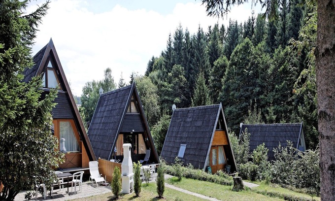 Waldkirchen House | Bungalow in Bavarian Forest with Garden Terrace