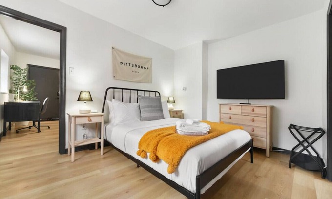 Lower Lawrenceville Apartment | Butler St Cozy Retreat, Walk to Breweries & Shops
