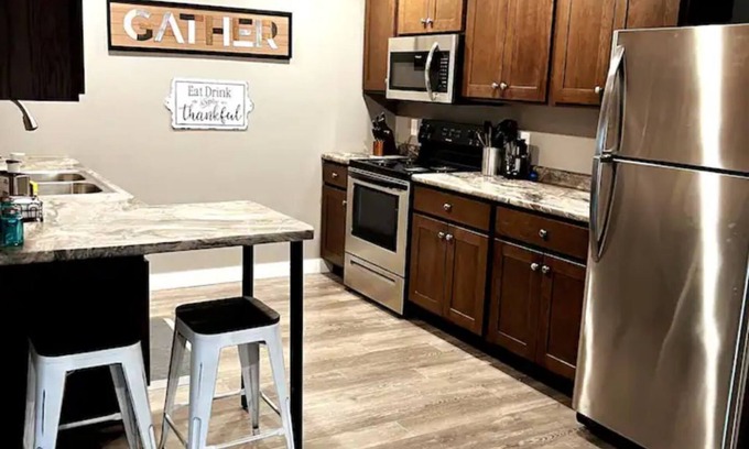 Decorah Apartment | Butterfly Park Retreat #1 - Centrally located to Decorah's Top Attractions!