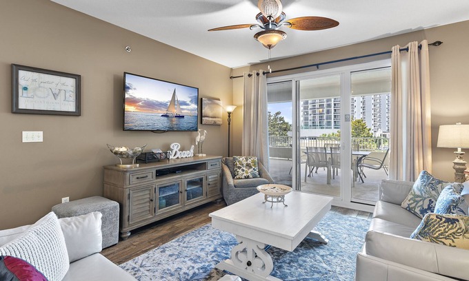 Miramar Beach Condo | ⭐By Beach-Gulf + Pool Views-Seascape-2 Pools+Kids Fountain-2BR Ariel Dunes I 203