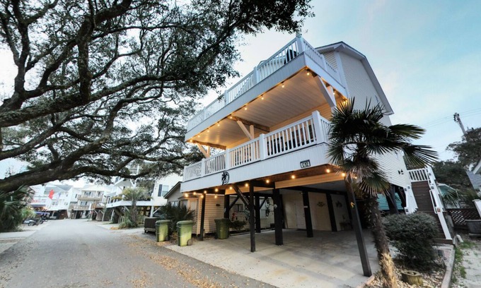 Surfside Beach House | C-12 Seahorse Lane. Beautiful 5 BR, 3 BA, 300 feet from the beach!