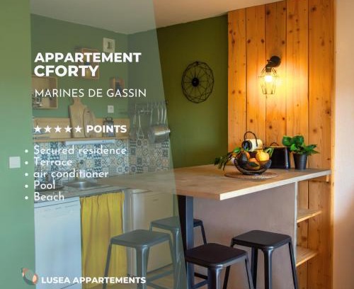 Port Cogolin Apartment | C-FORTY - piscine - plage