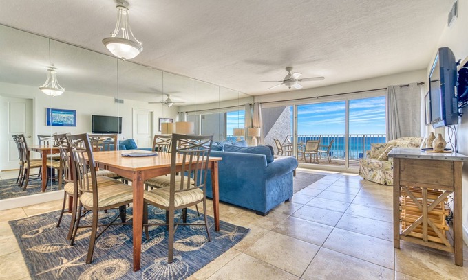 Miramar Beach Condo | C204 | Beachfront with Beach Service, Pool, & WiFi