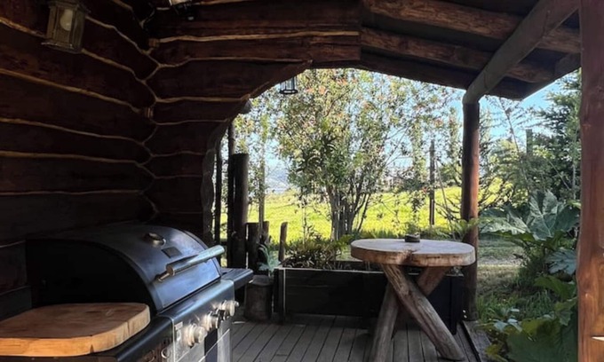 Nercon Cabin | Cabaña Acogedora con Tinaja y Encanto Familiar