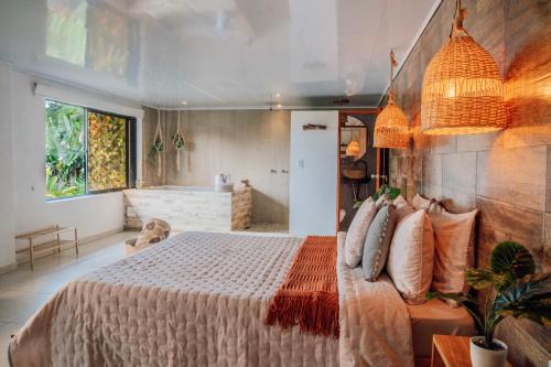 Marinilla Apartment | Cabañas con jacuzzi y chimenea - Casa Floral, Marinilla