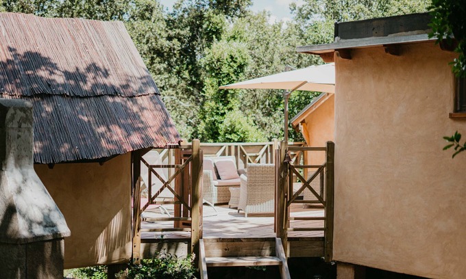 Labastide-de-Virac Cabin | Cabane "les 3 Complices"