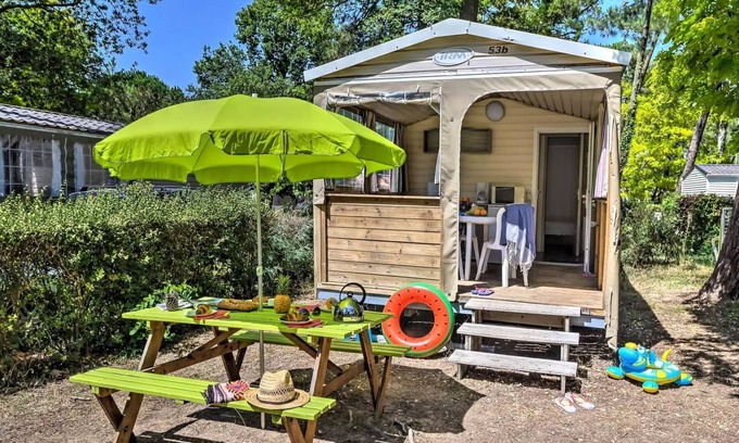 Saint-Hilaire-de-Riez House | Cabane Nature 2ch - without bathroom | INSOLITE - 19m² covered terrace - without TV 5 people