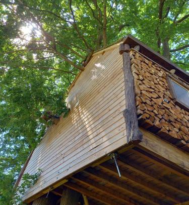Villebon-sur-Yvette Ski Chalet | Cabane suspendue dans les arbres