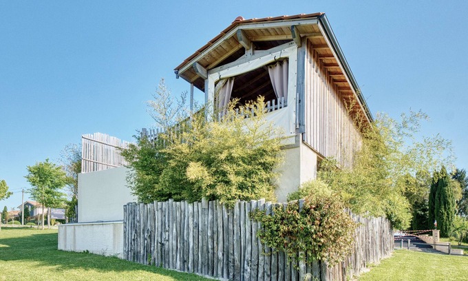 Monbazillac Cabin | Cabin 'Ravindra' with Private Pool, Wi-Fi and Air Conditioning