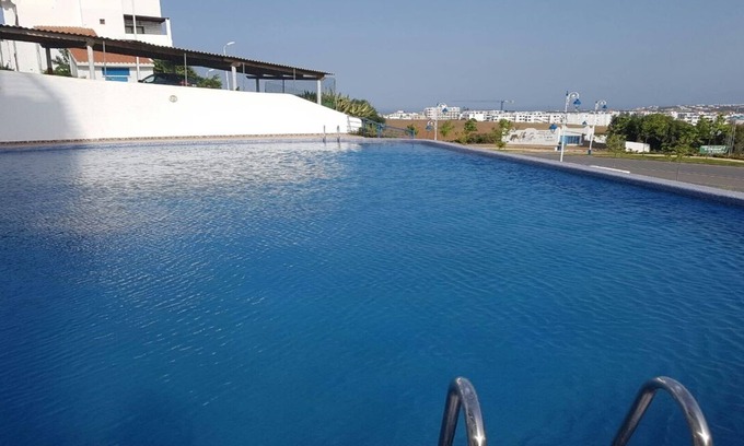 M'diq Apartment | Cabo negro studio beautiful terrace with sea view and pool