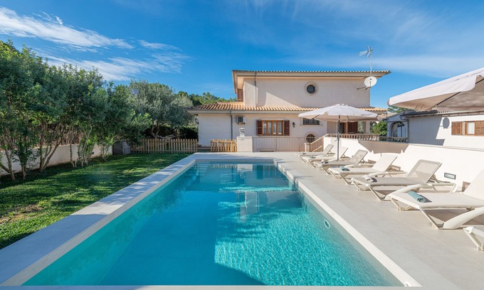 Son Serra de Marina Villa | CALMA - Beautiful house with private pool near the sea. Free WIFI.
