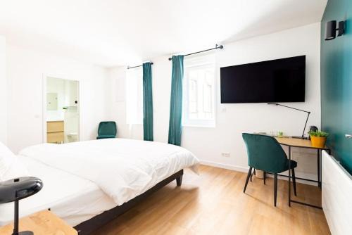 Faubourg-Raines Apartment | Calme & Chic vert - Proche gare et centre