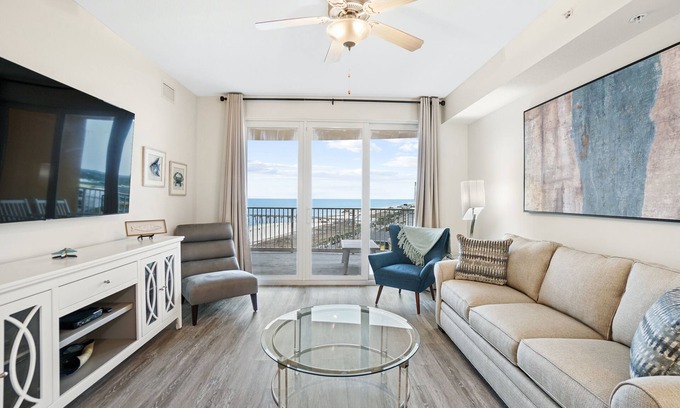 Panama City Beach Condo | Calypso 3-802 - Beach View, Heated Pool, Private Beach, Hot Tub, Free Activities