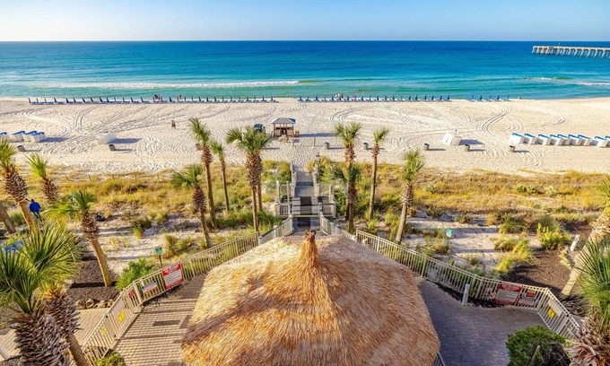 Panama City Beach Condo | Calypso Beach Front Penthouse Next to Pier Park with Stunning Ocean Front Views!