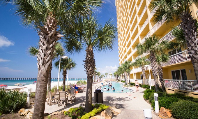 Panama City Beach Condo | Calypso Resort #II-1404, 14th Floor, 1 Reserved Parking, 4 Beach Chairs, Wifi