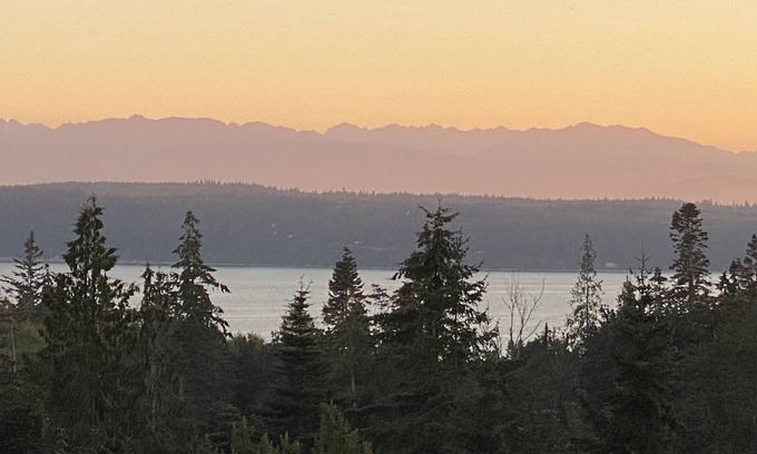 Camano Island House | Camano Lookout (pet friendly)-Gorgeous views of Saratoga Passage!