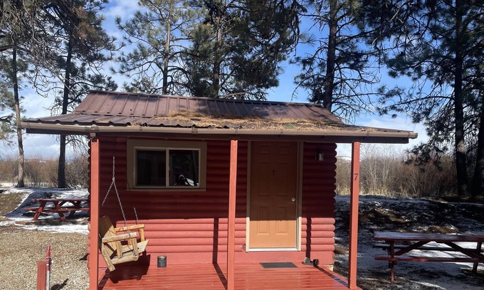 Ravalli County Cabin | CAMP SULA - Dry Cabin # 7