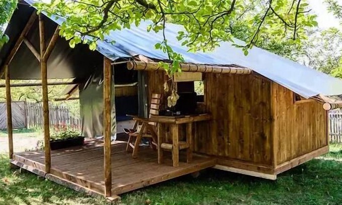 Chisseaux House | Camper's hut (10 m² - 1 bdrm) sleeps 4