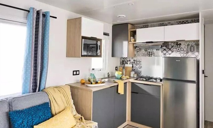 Le Tilleul House | Camping Abijune * - Lodge Rapidhom 3 bedrooms (Comfort Range) 6 people