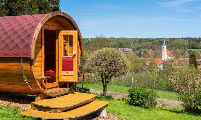Ebersberg District Cabin | Camping barrel "Magnolia" between city, lakes and mountains