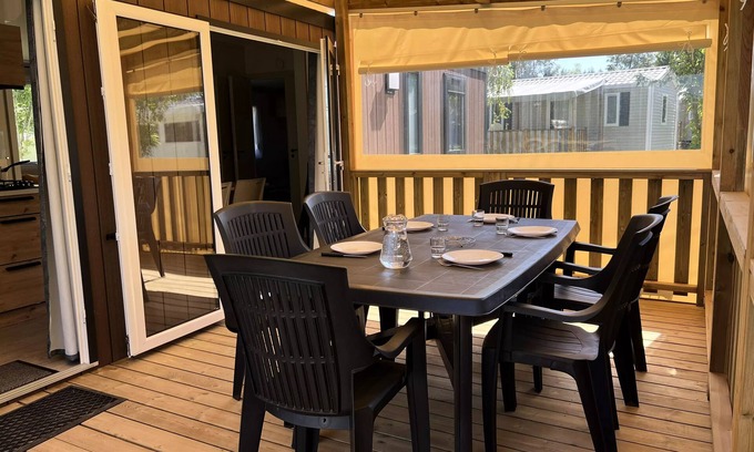 Aubigny-les-Clouzeaux House | Camping Campilo * - Premium Cottage + Lake view 4 rooms 6 people Air-conditioned