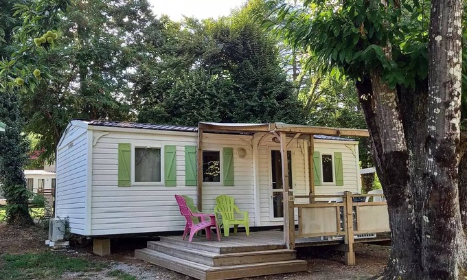 Chambonas House | Camping Castanhada* - Premium Mobile Home 4 Rooms 6 People Air Conditioned