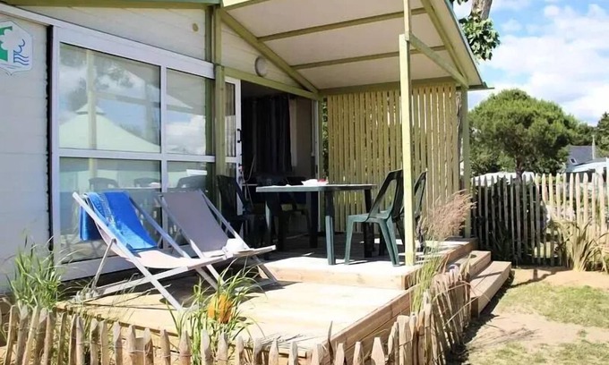 Asserac Ski Chalet | Camping Domaine de Pont Mahé* - Chalet Némo 3 Rooms 2/4 Persons