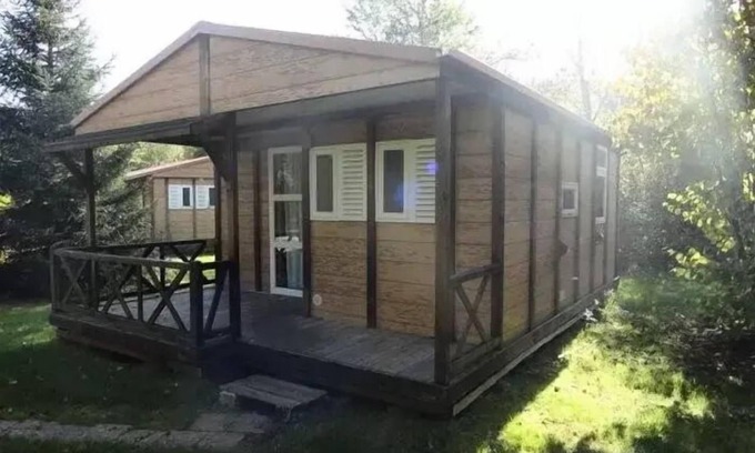 Ornans House | Camping Ecologique la Roche d'Ully* - Cottage Gabelou 3 Rooms 4 People