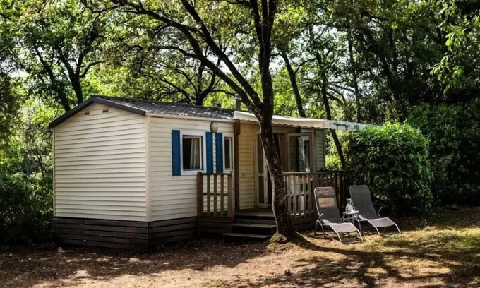 Brousses-et-Villaret House | Camping Flower Le Martinet Rouge * - Mobile Home 4 Rooms 6 People