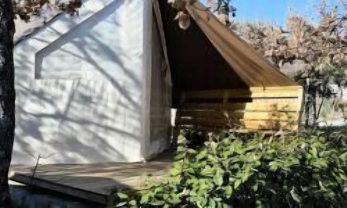 Banon House | Camping Flower l'Epi Bleu* - Junior Standard Furnished Tent 3 rooms 4 people