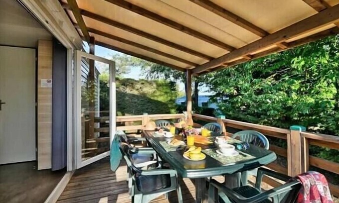 Anneyron House | Camping Flower la Châtaigneraie* - Premium Mobile Home 3 rooms 4/6 people Air-conditioned