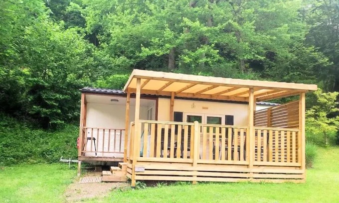 Arras-en-Lavedan House | Camping Flower Pyrenees Natura* - Mobile Home Standard Cozy 3 rooms 4 people