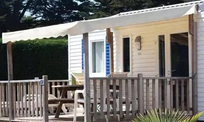 Domino House | Camping L'Anse Des Pins * - Mobilhome for 4 People