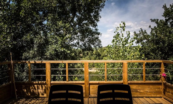 Ruoms Ski Chalet | Camping la Chapoulière* - 3 room chalet 4 people