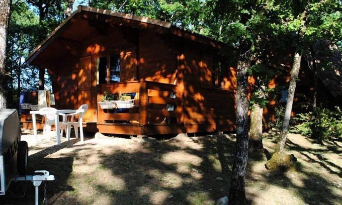 Saint-Cirq-Lapopie Ski Chalet | Camping La Truffière *** - Chalet 3 Rooms 4 People
