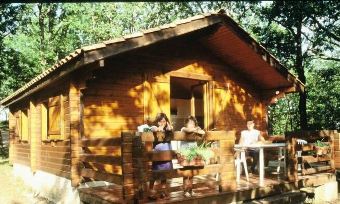 Saint-Cirq-Lapopie Ski Chalet | Camping La Truffière *** - Chalet 3 Rooms 4/5 People