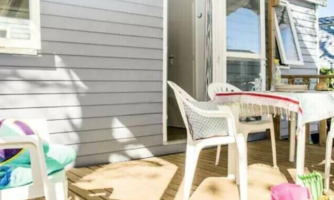 Isigny-sur-Mer House | Camping Le Fanal**** - Cozy 3-Room Mobile Home 5 adults + 1 child under 12