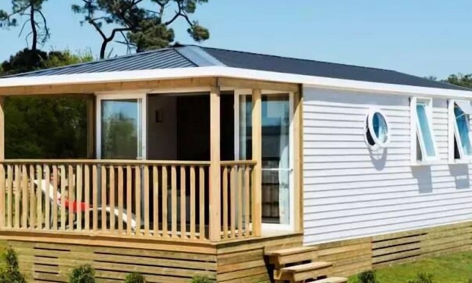 Hautot-sur-Mer House | Camping Le Marqueval* - Mobile home O hara 3 rooms 4 people