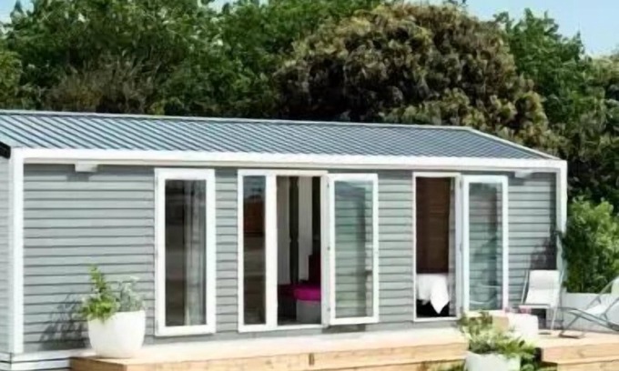 Hautot-sur-Mer House | Camping Le Marqueval* - Mobile home O hara+ 3 rooms 4 people