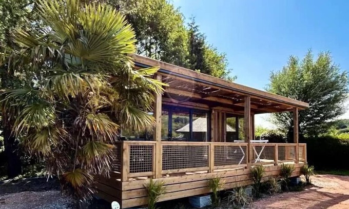 Hautot-sur-Mer Ski Chalet | Camping Le Marqueval* - Chalet Columbia 3 rooms 4 people
