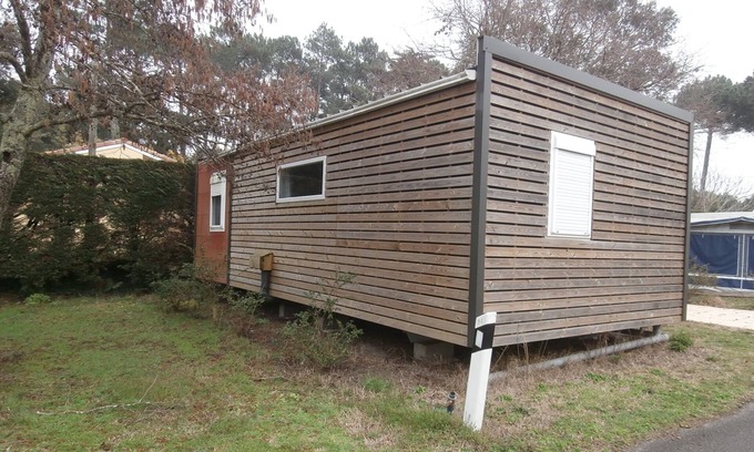 Messanges House | Camping Le Moussaillon 3 * Superb swimming pool Mobil Home contemporary TBE