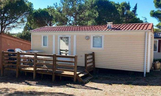 Fabrezan House | Camping Le Pinada * - Mobil Home TRITON - 2 bedrooms - Essential - 24m2 5 persons