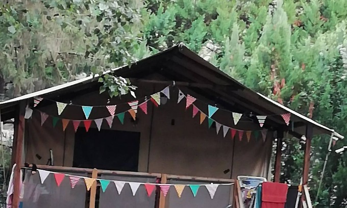Boyne House | Camping le Pont * - Lodge tent BALI 5 people