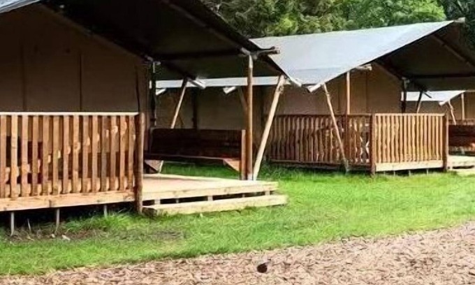 Rocamadour House | Camping LE ROC * - [NEW] Woody Lodge Tent (35m²) 2 to 6 people - 2 people. included in the price