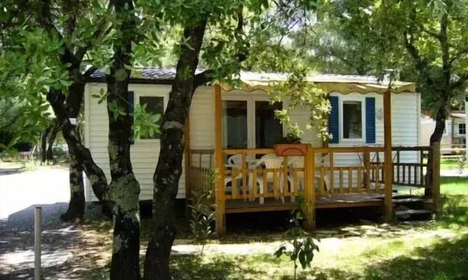 Saint-Maurice-d'Ibie House | Camping Le Sous Bois * - O'Hara mobile home 3 rooms 4/6 people