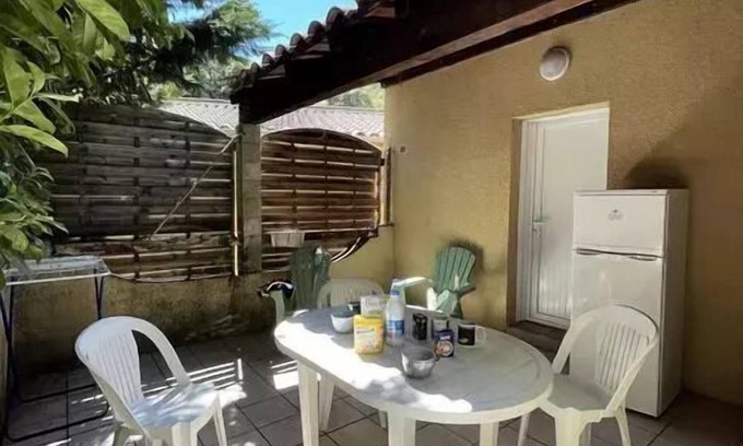 Saint-Maurice-d'Ibie Villa | Camping Le Sous Bois * - 2 Room Duplex Gite 2/4 People